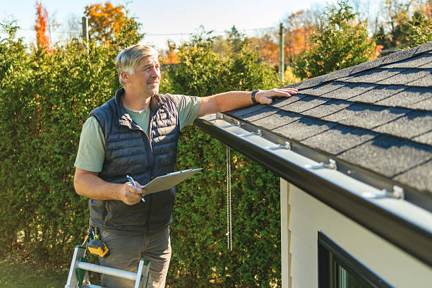 Professional Roof Inspection technician working in Wilmington, VT